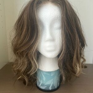 Estetica Avalon lace front L Mono part synthetic wig Caramel Kiss